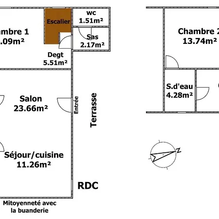 18eme Avec Piscine Couverte, Terrasse Et Salle De Jeux - 6 Pers - Fr-1-426-432 بيت للعطل *
