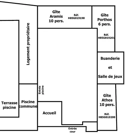 18eme Avec Piscine Couverte, Terrasse Et Salle De Jeux - 6 Pers - Fr-1-426-432 بيت للعطل *